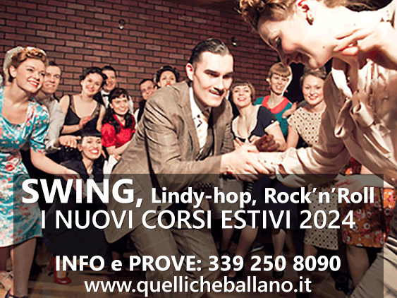 CORSI ESTIVI SWING, LINDY-HOP, BOOGIE WOOGIE, ROCK'N'ROLL ROMA - SCUOLA E CORSI DI SWING A ROMA - CORSI ESTIVI INTENSIVI